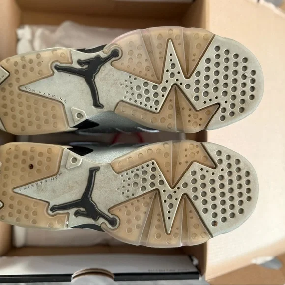 Air jordan 6 retro gg metallic silver/pink - Picture 2 of 4